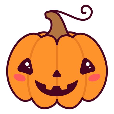 Halloween Kawaii Pumpkins Png And Svg Design For T Kawaii Halloween Png