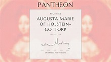 Augusta Marie of Holstein-Gottorp Biography - German noblewoman (1649 ...