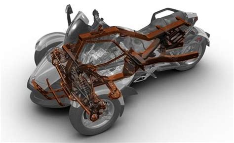 2008 Brp Can Am Spyder Cutaway Illustration