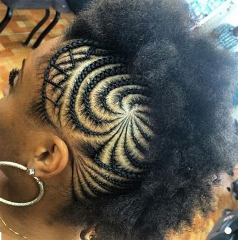 30 Styles Of Horns Braided With Natural Hair For African American