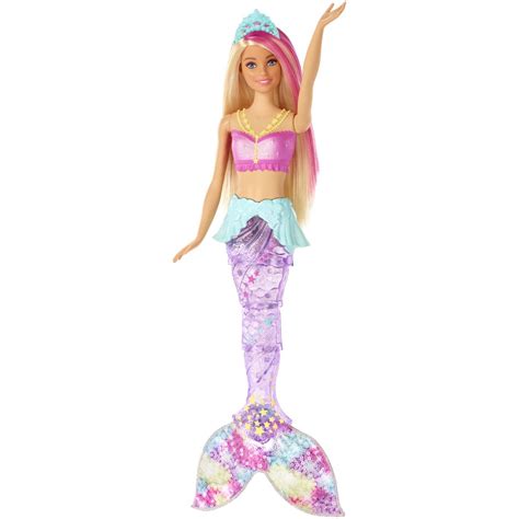 Livraison à Domicile Mattel Barbie Sirène Lumières Et Danse Aquatique