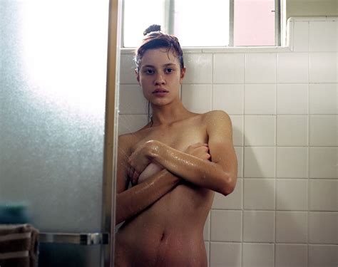 Naked Ella Weisskamp Shows Her Wet Body In The Shower The Fappening