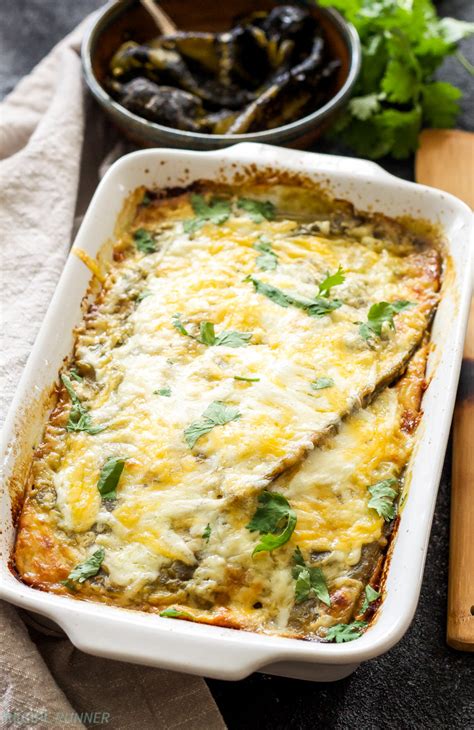 Now top with half of the shredded monterey jack cheese and. Easy Chile Rellenos Casserole - Recipe Runner