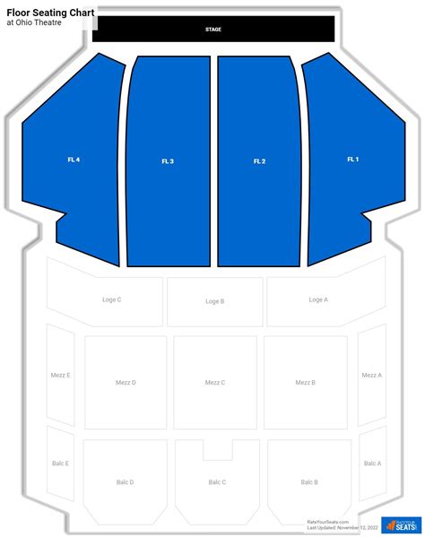 ohio star theatre seating chart elcho table