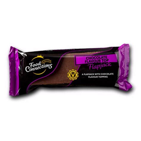 Food Connections Chocolate Flavour Topped Flapjack 100g X 30 Mannvend