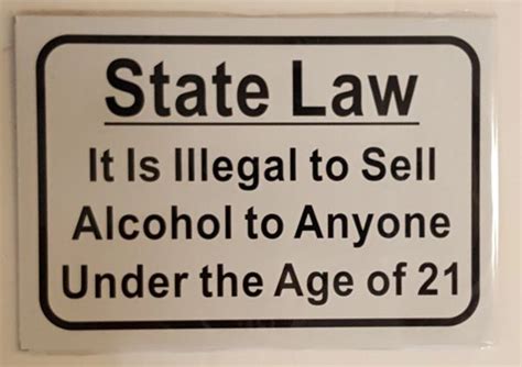 Sale Of Alcohol Sign Pure White 45x65 Dob Signs Nyc Your