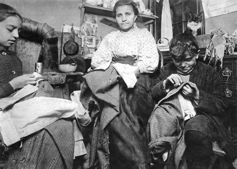 History In Photos Lewis Hine Tenement Workers