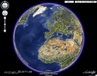 World Map Google Earth Online – Topographic Map of Usa with States