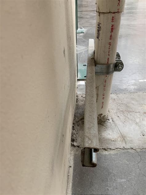 To Secure These Pipes To The Wall Rtherewasanattempt