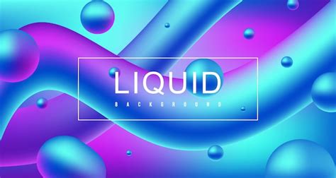 Premium Vector Abstract Liquid Cool Background