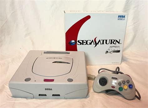 Cv Sega Saturn White Later Model Console Sega Saturn Sega Retro