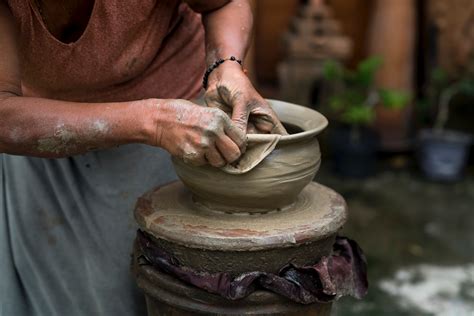 Ok let's make it a month! Woman Making Clay Pot · Free Stock Photo