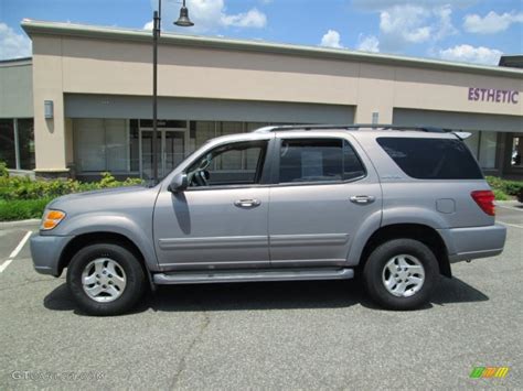 2002 Silver Sky Metallic Toyota Sequoia Limited 4wd 82500890 Photo 3