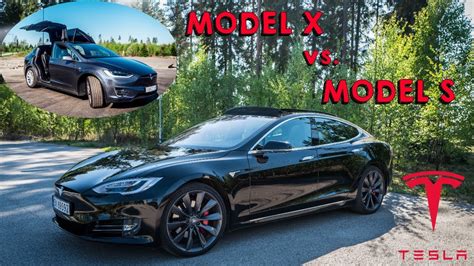 Tesla Model S Vs Tesla Model X Youtube