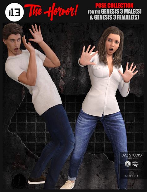 I13 Nonchalant Pose Collection For The Genesis 3 Males Daz3d下载站