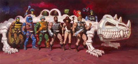 Earl Norem Masters Of The Universe Box Art Artwork