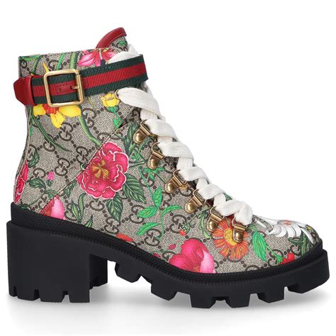 Shop the latest collection from your favorite stores all in one place. Gucci Leather Ankle Boots GG Floral Calfskin Flower ...