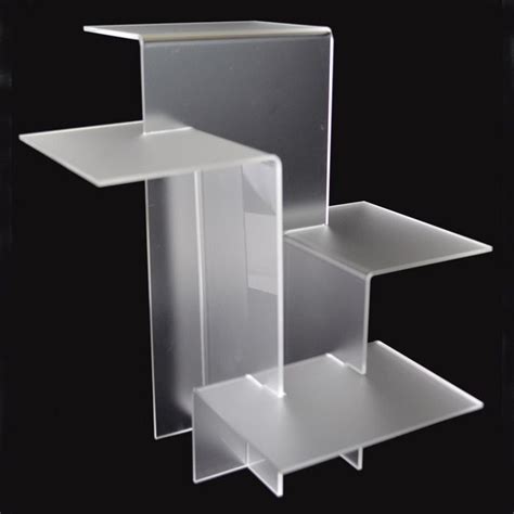 tiered acrylic pedestal display acrylic display stands acrylic display shelves