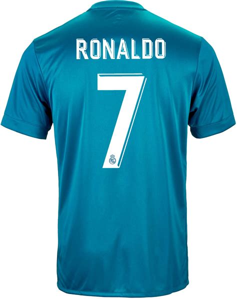 Adidas Kids Cristiano Ronaldo Real Madrid 3rd Jersey 2017 18 Soccer