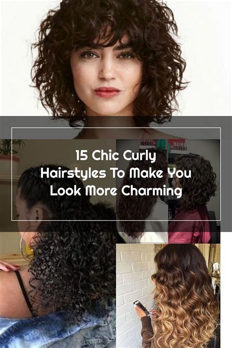 15 Chic Curly Hairstyles To Make You Look More Charming