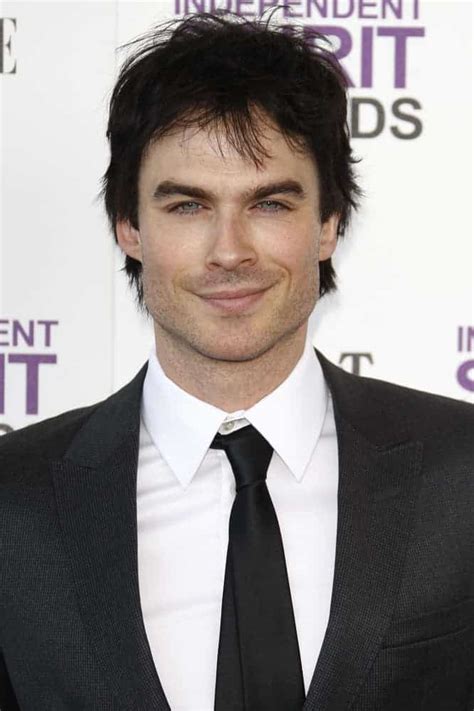 How To Style Your Hair Like Ian Somerhalder Nikki Reed Ian