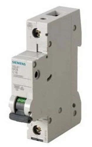 Siemens 1 Pole C Curve 13 A Type C Mcb At Rs 16284piece In Thane Id