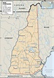 State and County Maps of New Hampshire
