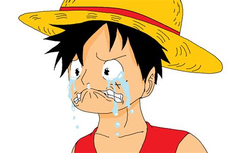 Op Luffy Crying By Xfangheartx On Deviantart