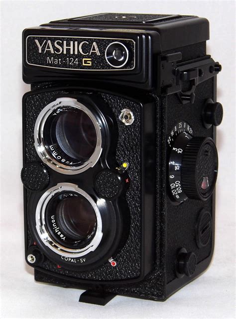 Vintage Yashica Mat 124g Twin Lens Reflex Tlr Film Camer Flickr