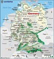 Germany large color map | Germany, Switzerland, Austria Trip Planning ...
