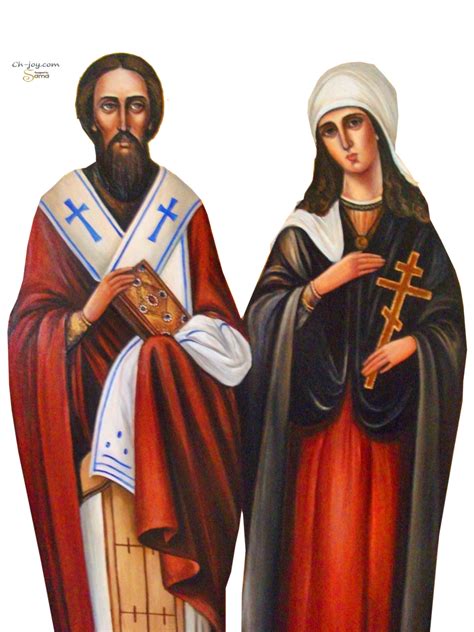 St Cyprian And Saint Justina By Sama By Samasmsma On Deviantart