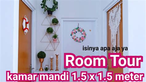 Kamar mandi umumnya digunakan untuk membersihkan diri. Room tour kamar mandi mungil ukuran 1,5 x 1,5 meter - tips ...