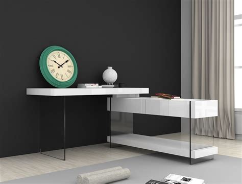 They also make a good hygienic impression. Sfera 360° White Modern Office Desk | Contemporary Office Desk