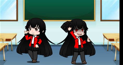 I Made The Two Very Different Personalities Of Yumeko From The Anime