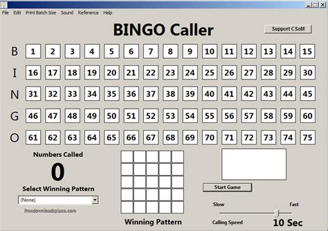 Bingo Caller Download Free For Windows 10 7 8 64 Bit 32 Bit