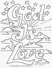The third love is patient printable is also available from my maggie red designs etsy store. Coloring Page - God's love has no limits. | Coloring Book ...