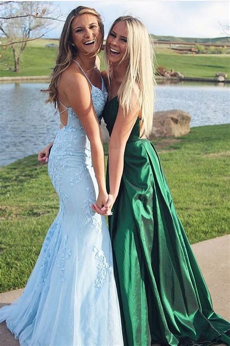 Just Two Cutie Best Friends Wearing 💗 Prom Photoshoot Pretty Prom