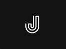 JJ Monogram | Single letter logo design, Single letter logo, Letter logo