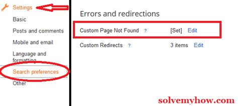 Complete Guide To Redirect 404 Page To Homepage In Blogger Solve My How