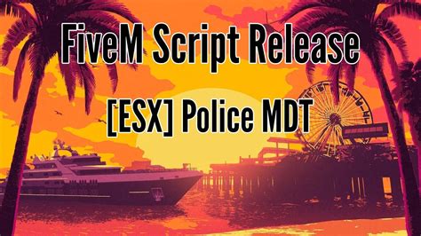 Release Esx Police Mdt Youtube