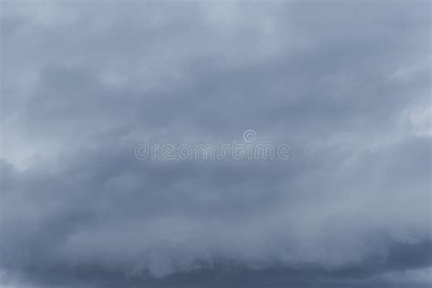 Structure Of Overcast Sky As Background Clouds Form Texture Stock
