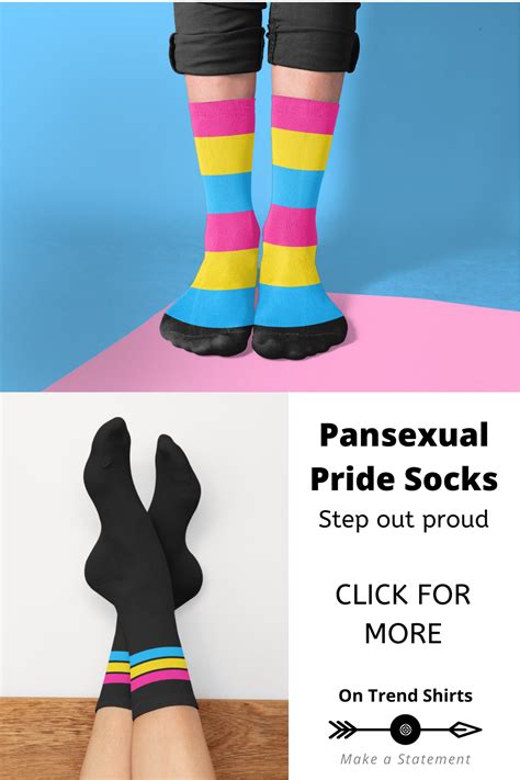 Step Out Proud With These Fun Pansexual Pride Socks They Make The