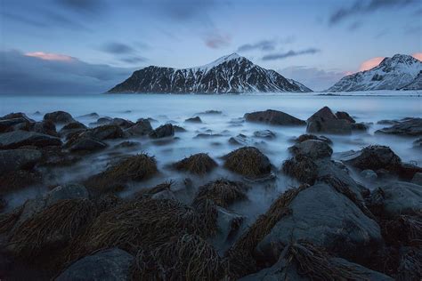 Misty Stones On Lofoten Islands Photograph By Vyacheslav Bashirov