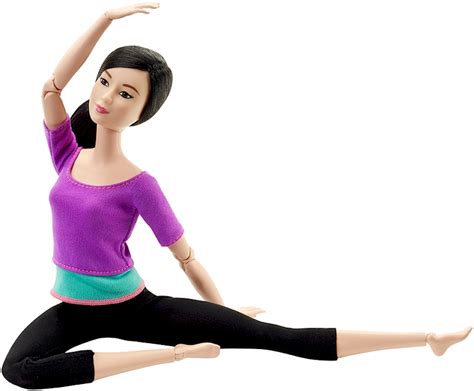 Barbie® Made To Move™ Doll Friend With Purple Top