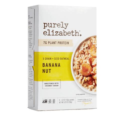 Purely Elizabeth 5 Grain Oatmeal Banana Nut At Natura Market