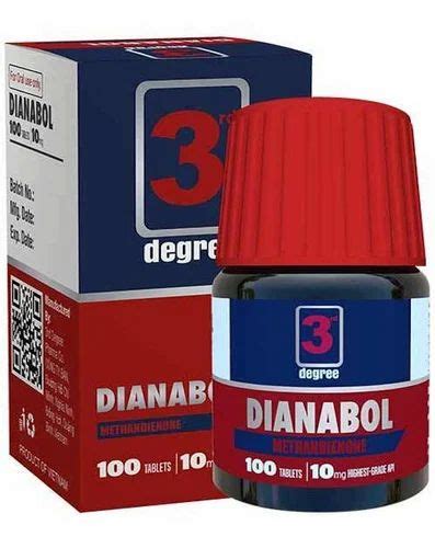 3rd Degree Dianabol Methandienone 10mg X 100 Tablets At Rs 1460bottle