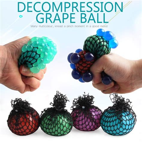 Grape Squeeze Toy Ball Squishy Grape Fruity Toys Anti Stress Grape