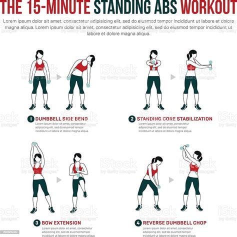 Minute Standing Abs Workout Stock Illustration Hd Phone Wallpaper Pxfuel