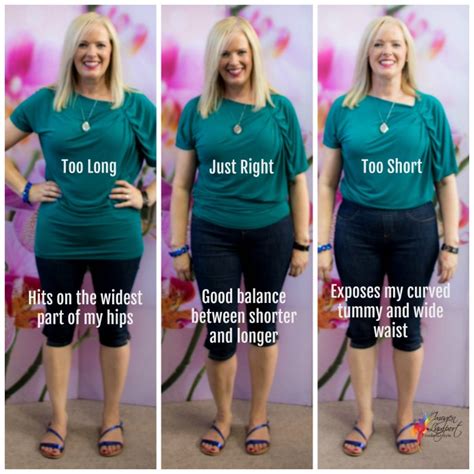 Where To End Tops To Make Your Hips And Tummy Look Slimmer — Inside Out