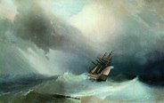 The Tempest - Aivazovsky Ivan - WikiArt.org